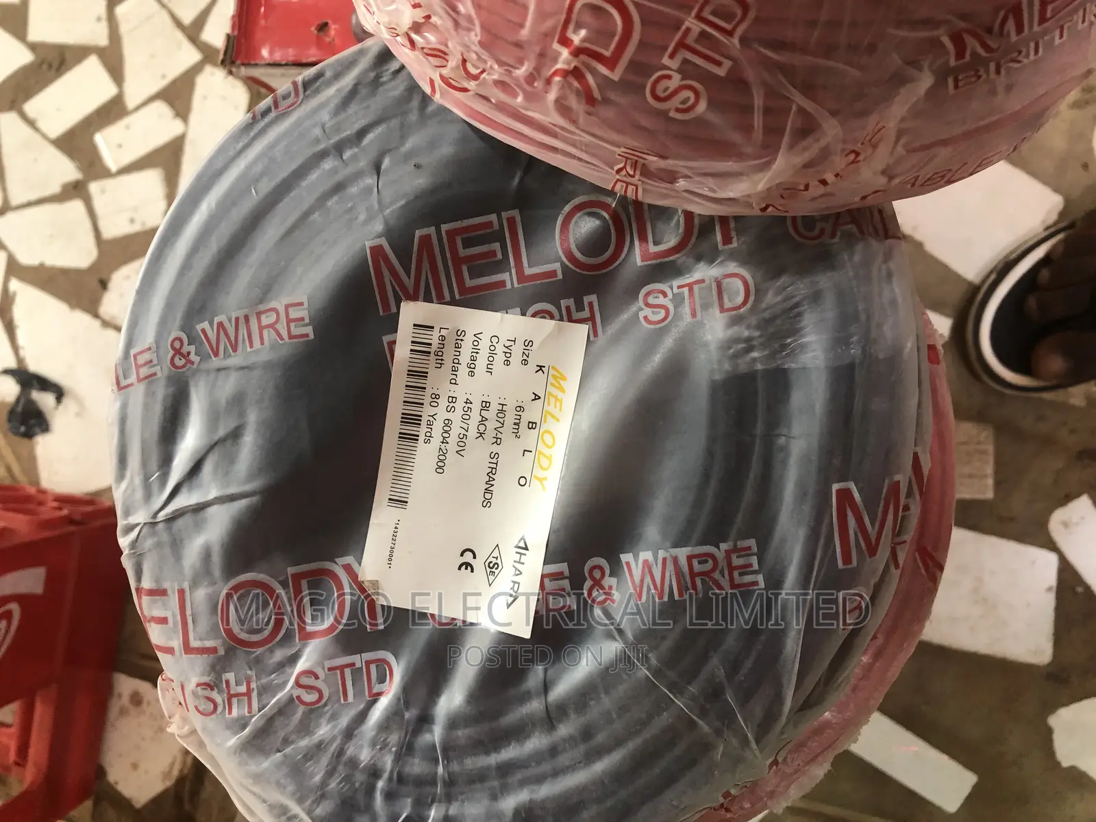 Cable 6mm British