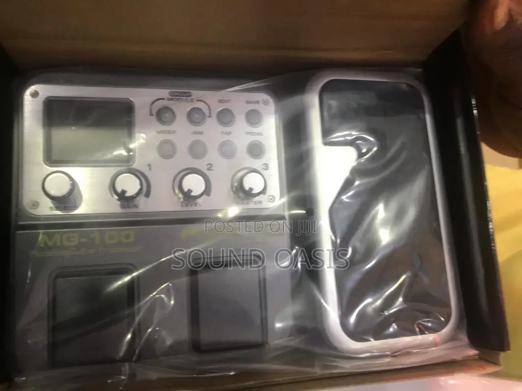 Nux Mg-100 Multi Effects Pedal 56 Drum Rhythms.