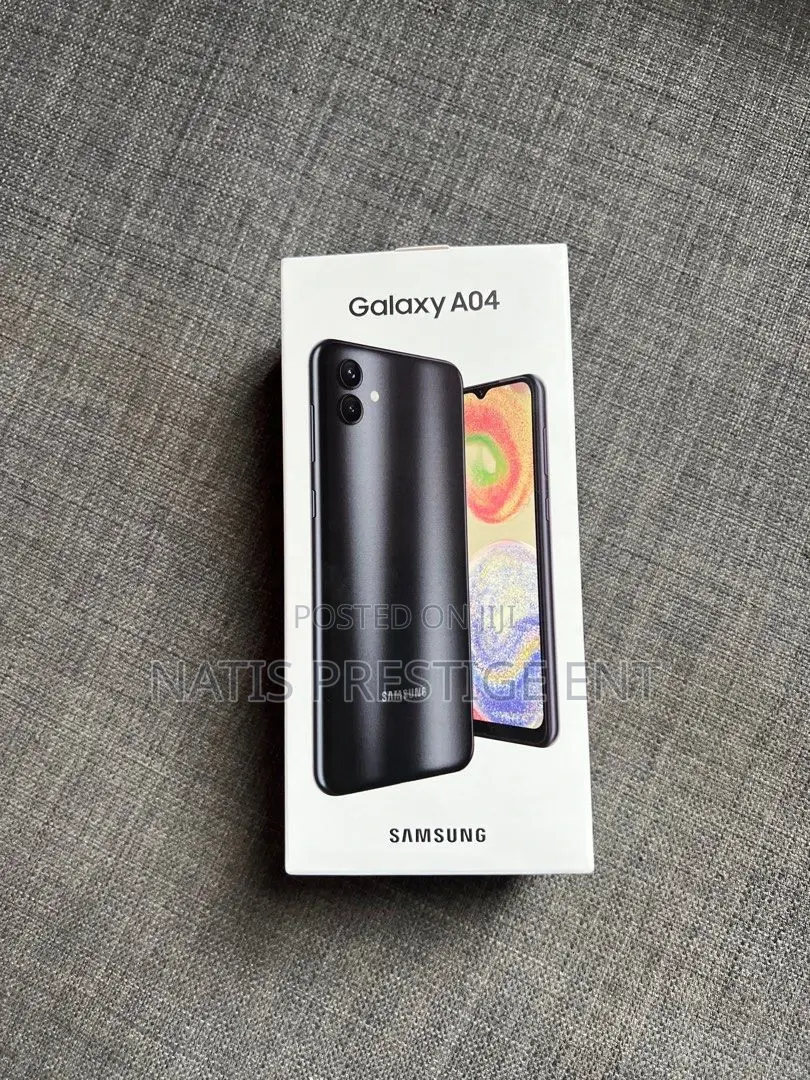 New Samsung Galaxy A04 64 GB Black