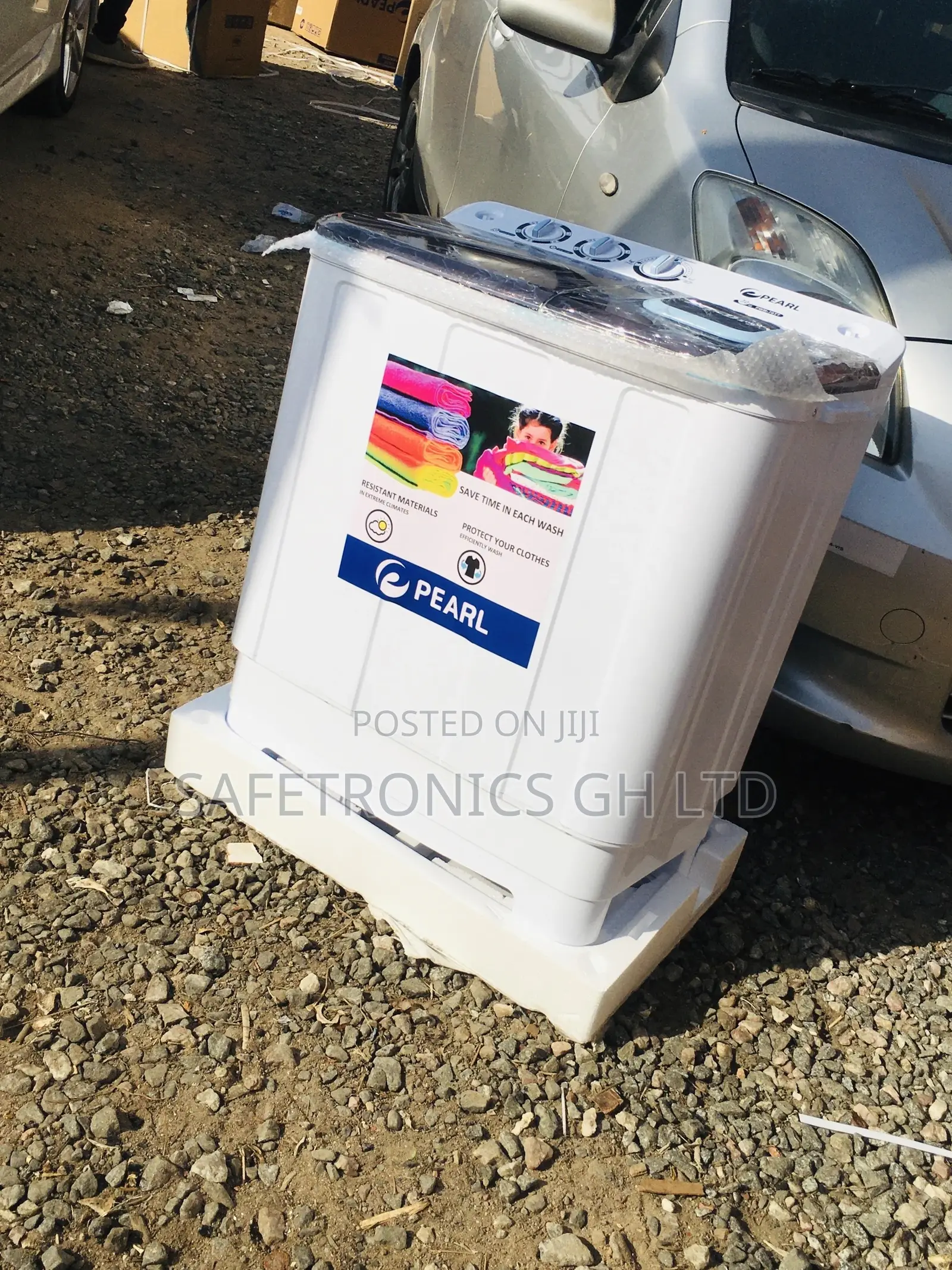 Brand New Topload Washingmachine 12kg Semiautomatic Pearl