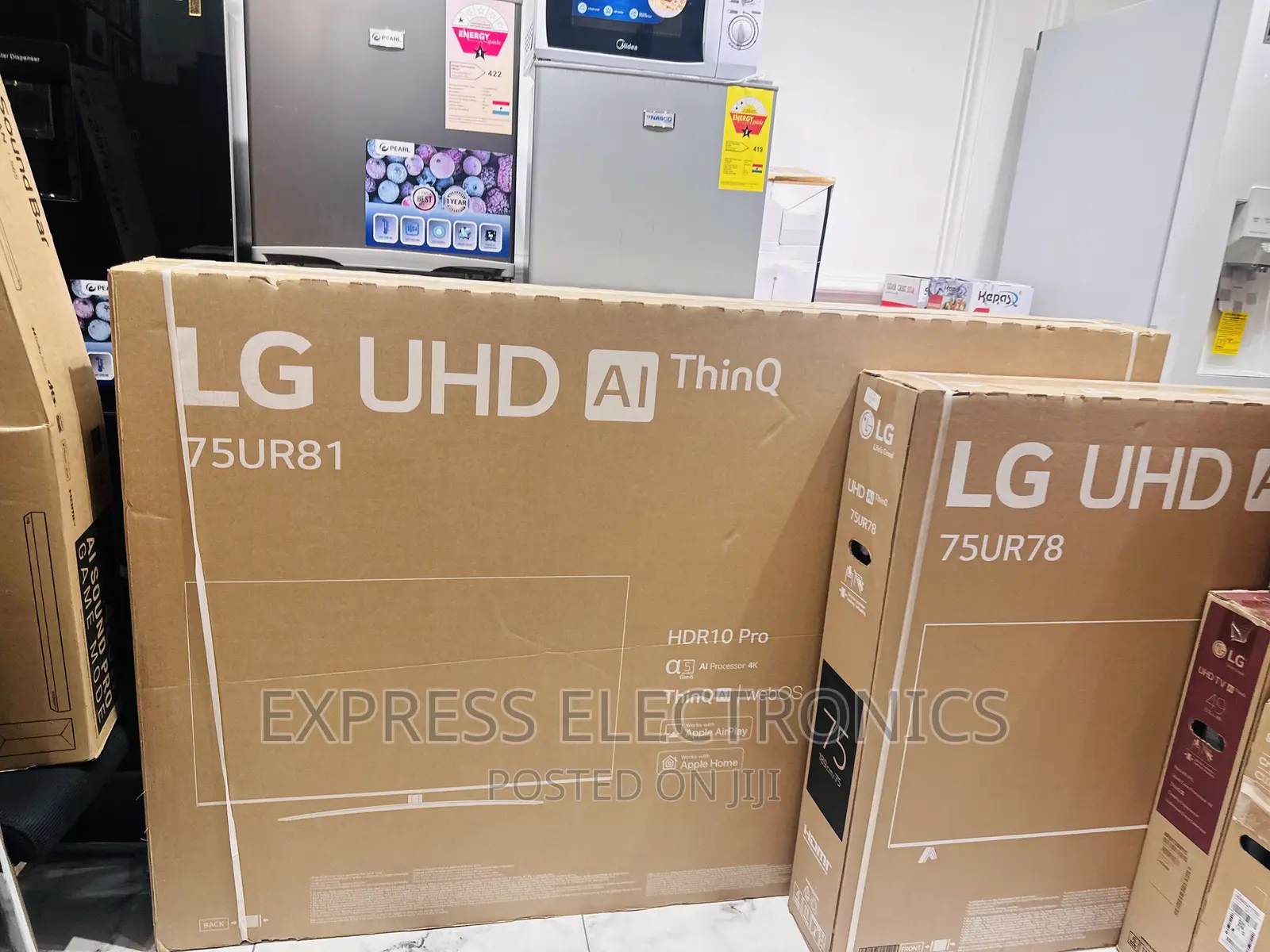 Enjoy All Smart UHD Smart Glossy Lg 75UR78 Tv 