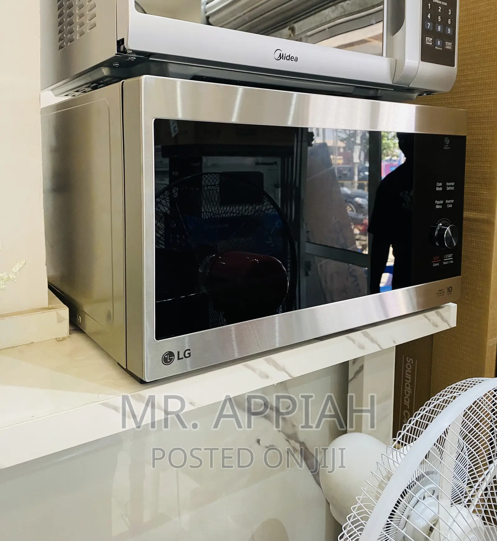 Original LG MG8265CIS Electric Microwave Oven(Silver).