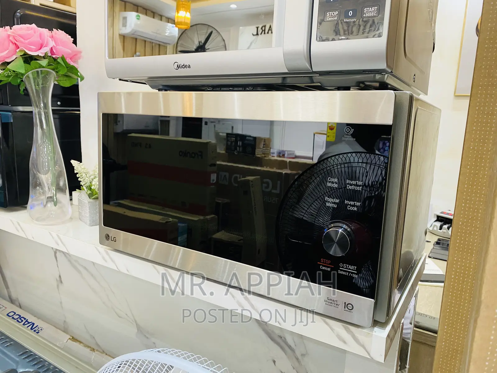 Adorable LG MG8265CIS Electric Microwave Oven(Silver).