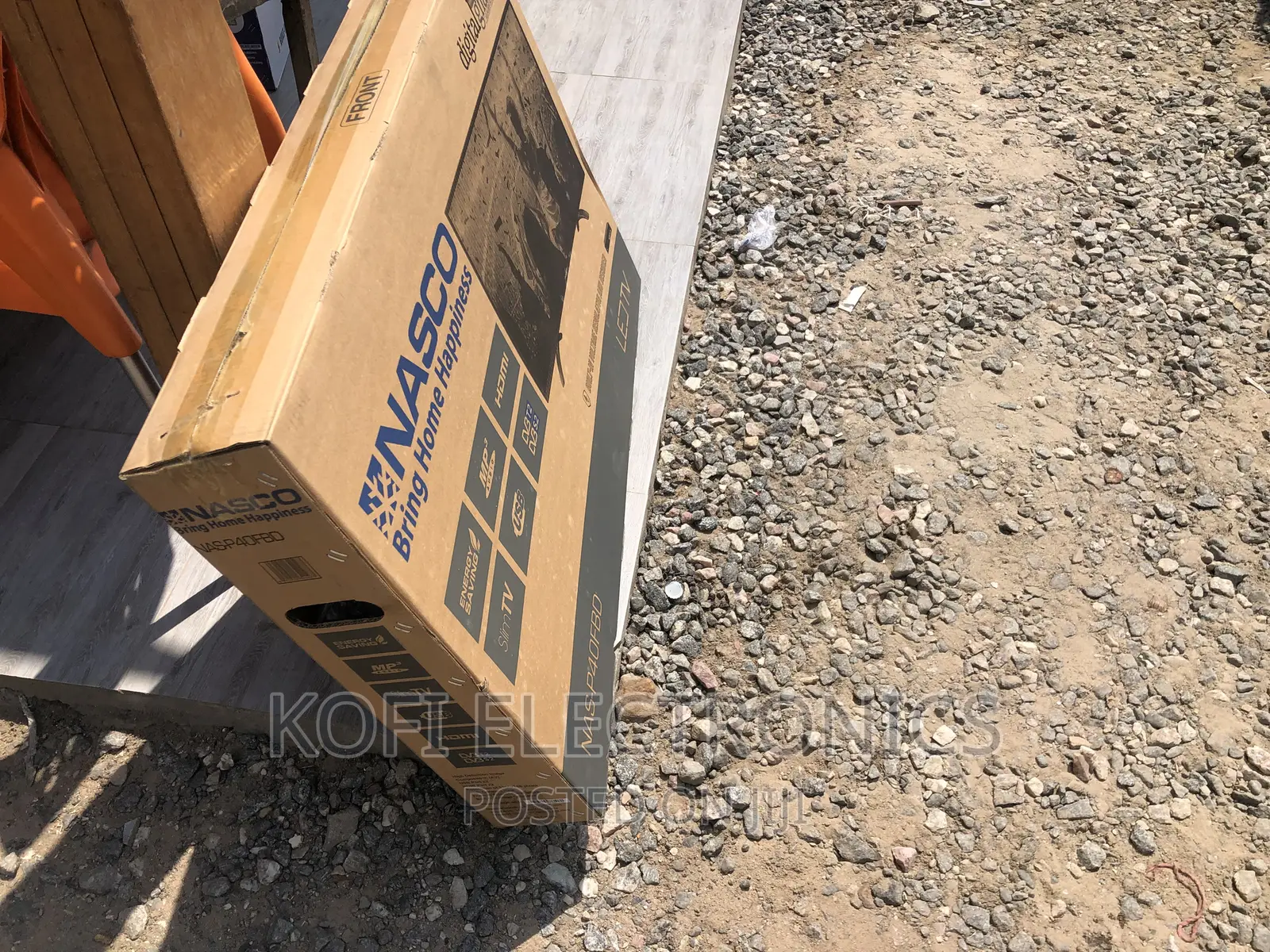 New Led Tech Nasco NAS-P40FBD 40′′ Digital Satellite TV