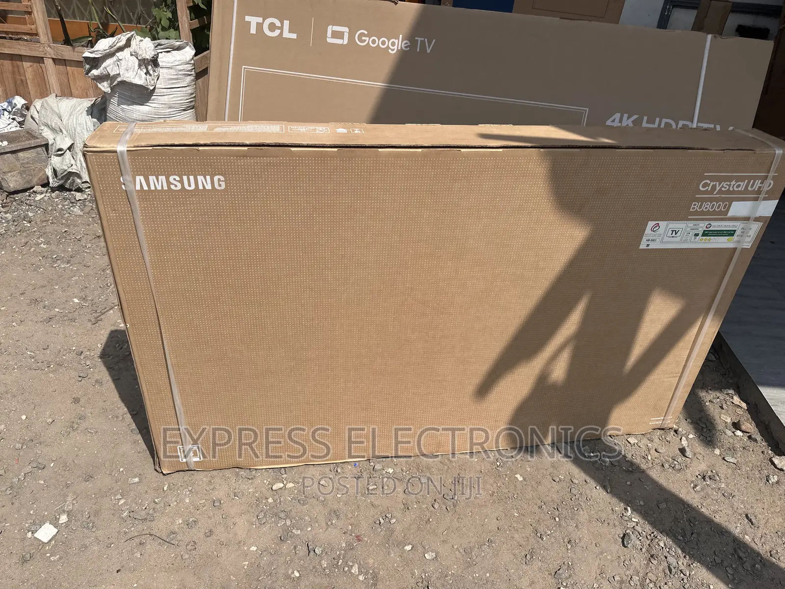 Enjoy All Smart on Samsung 55”Au7000 Uhf
