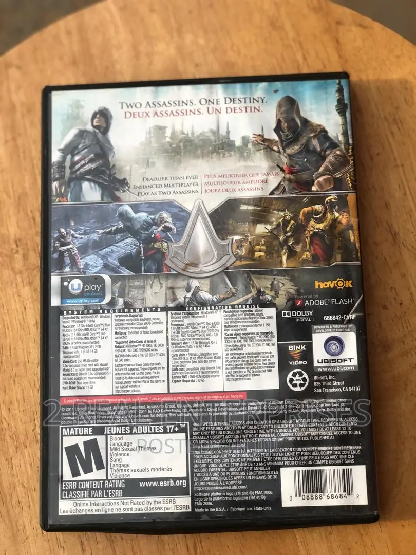 Assassin's Creed Revelations ( PC/DVD-ROM) Game for Windows