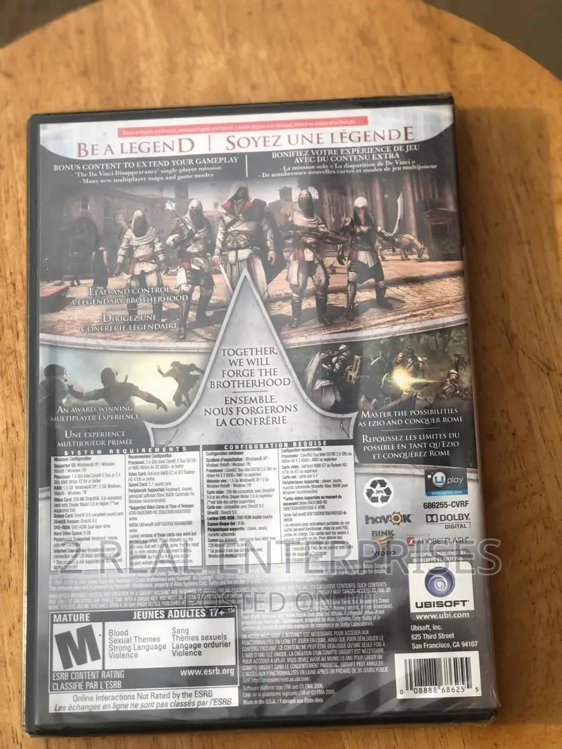 Assassin's Creed: Brotherhood (DVD-ROM) for Windows