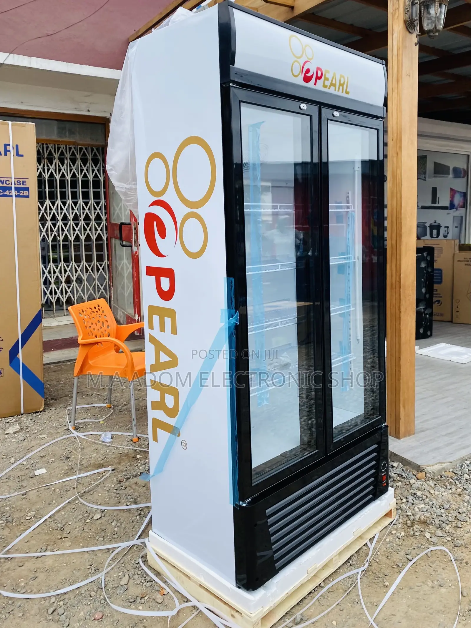 Energy Sufficient Pearl PVC-662-2B Double Door Fridge 