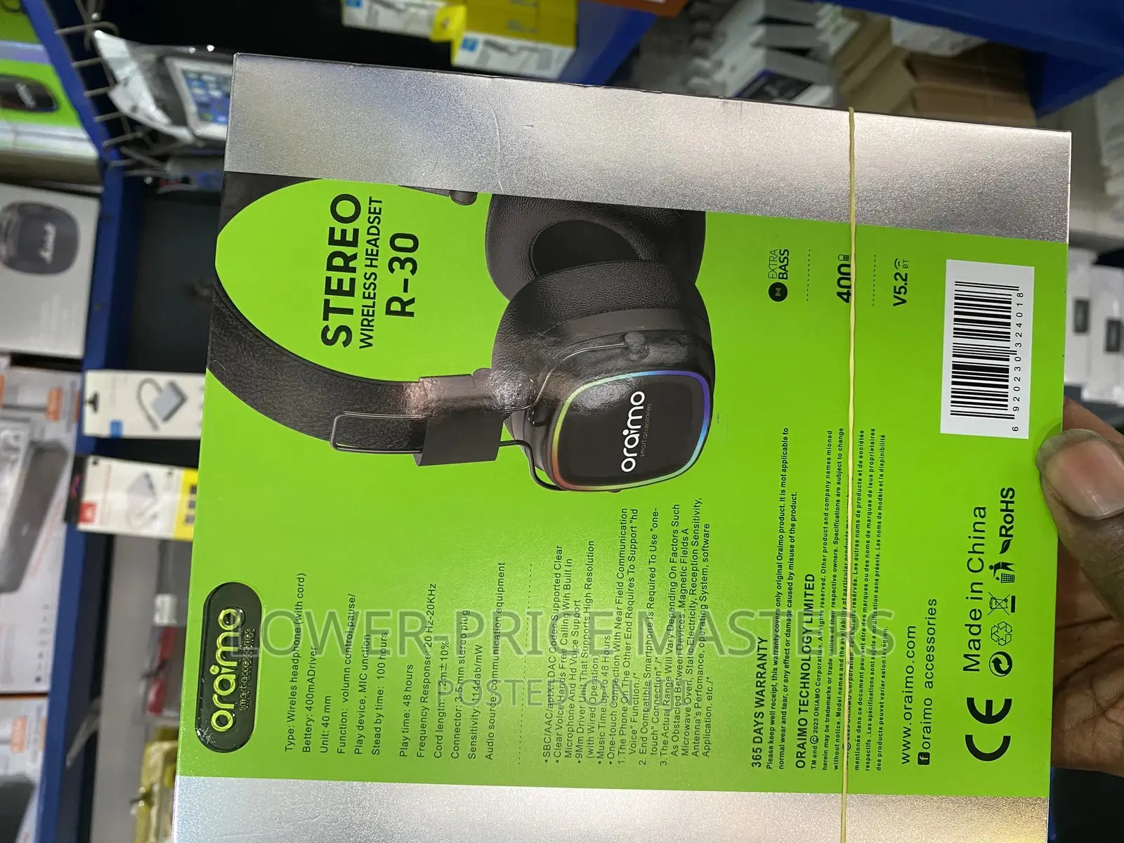 Oraimo R30 Stereo Wireless Headset