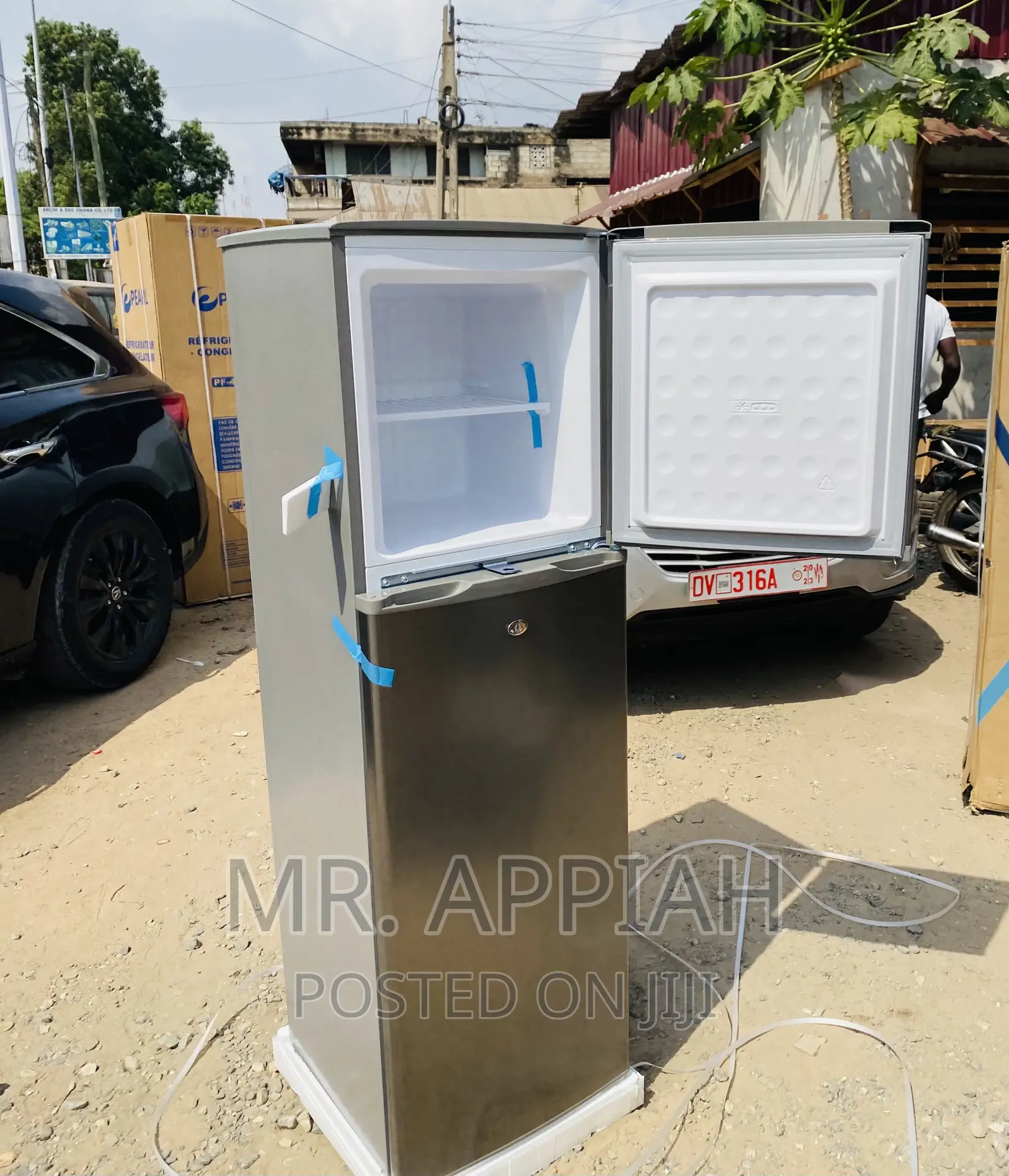 Reliable Pearl PF-270 Ix Electric Fridge + Glass Shelves