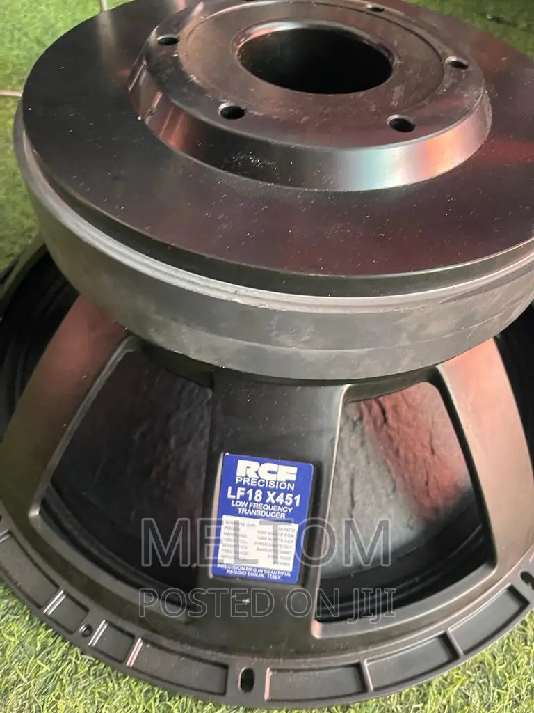 Rcf 3500w 18inches Double Magnet Raw/Naked Bass Speaker