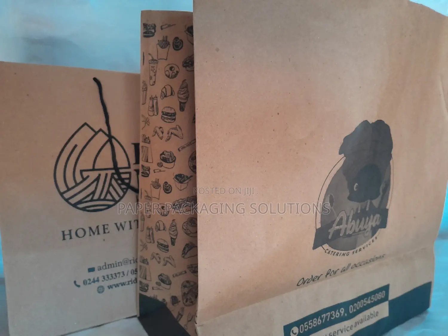 Paperbags for Hospitality Business
