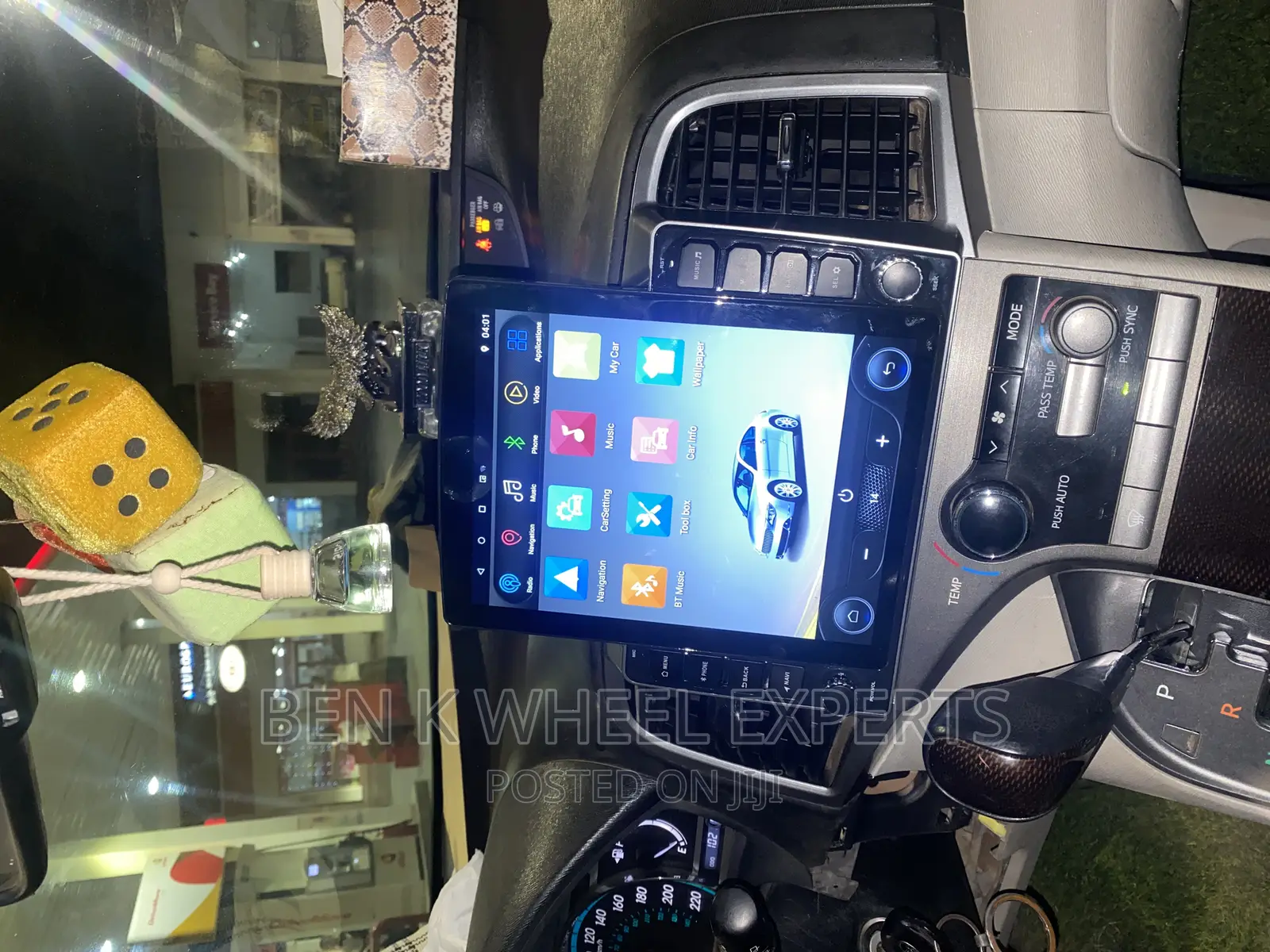 Toyota Venza Android Long Screen