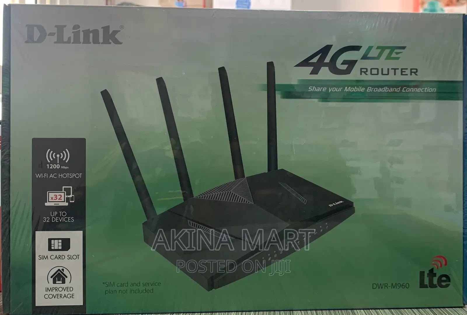 D-Link Universal Sim Router 4G M960