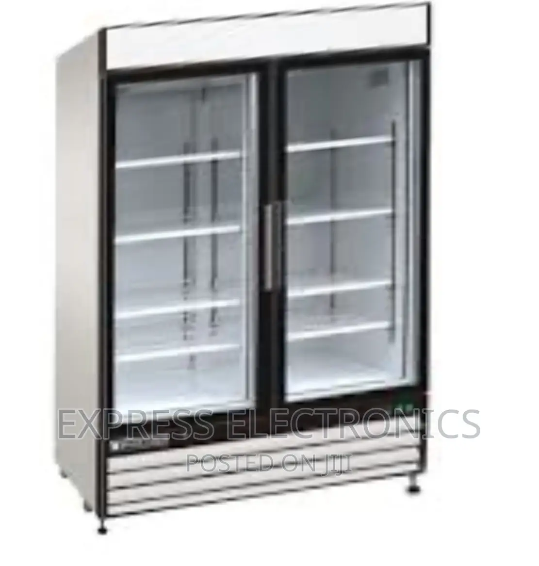 Pearl Display <<Fridge PVC-74 Double Door White