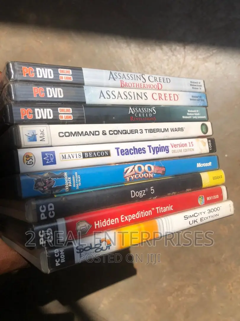 Various PC DVD-Rom Games for Windows