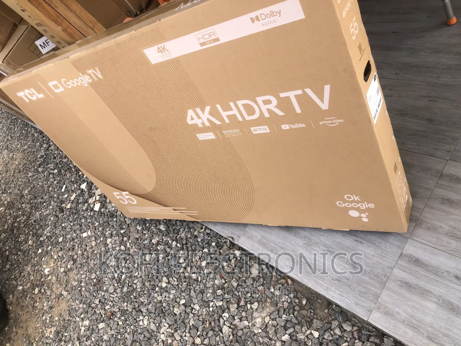 Unbox Flat TCL P635 55 Inch Ultra Hd Smart Led Tv (55p635