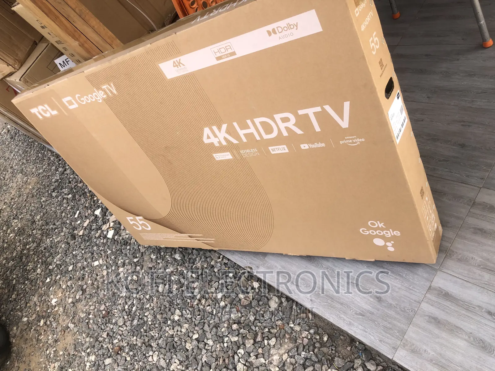 Unbox Flat TCL P635 55 Inch Ultra Hd Smart Led Tv (55p635