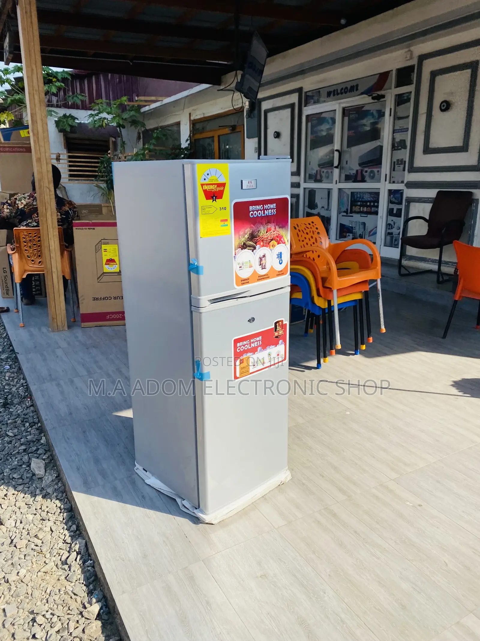 Quality Yet Affordable Zara 22TM Double Door Refrigerator 