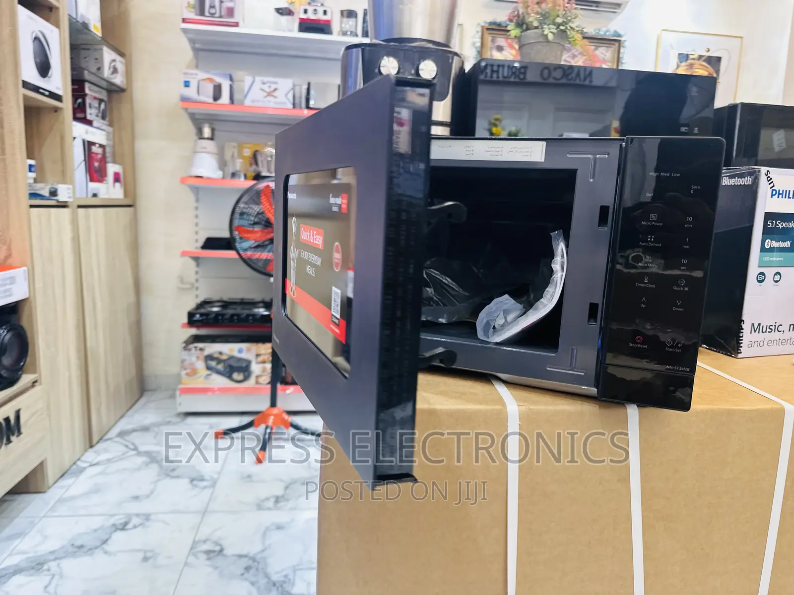 Best and Authentic Black Microwave Panasonic