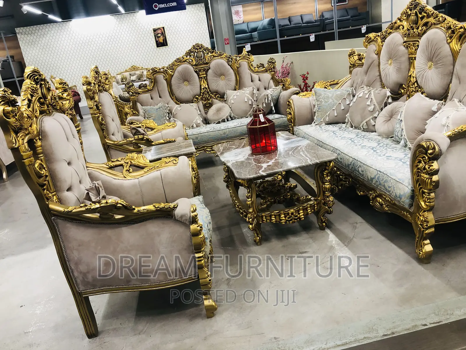 Imported Royal Golden Sofa