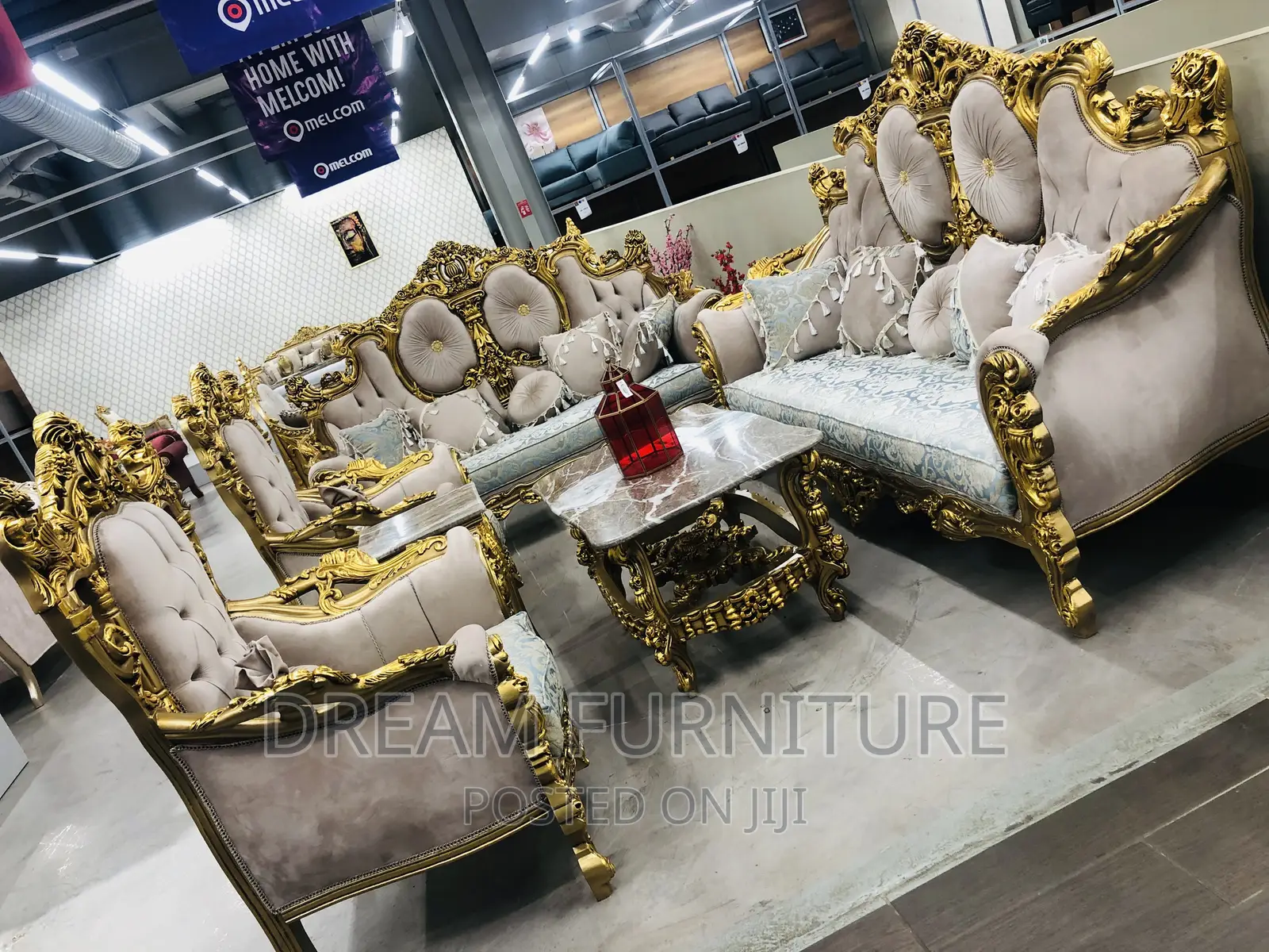 Imported Royal Golden Sofa