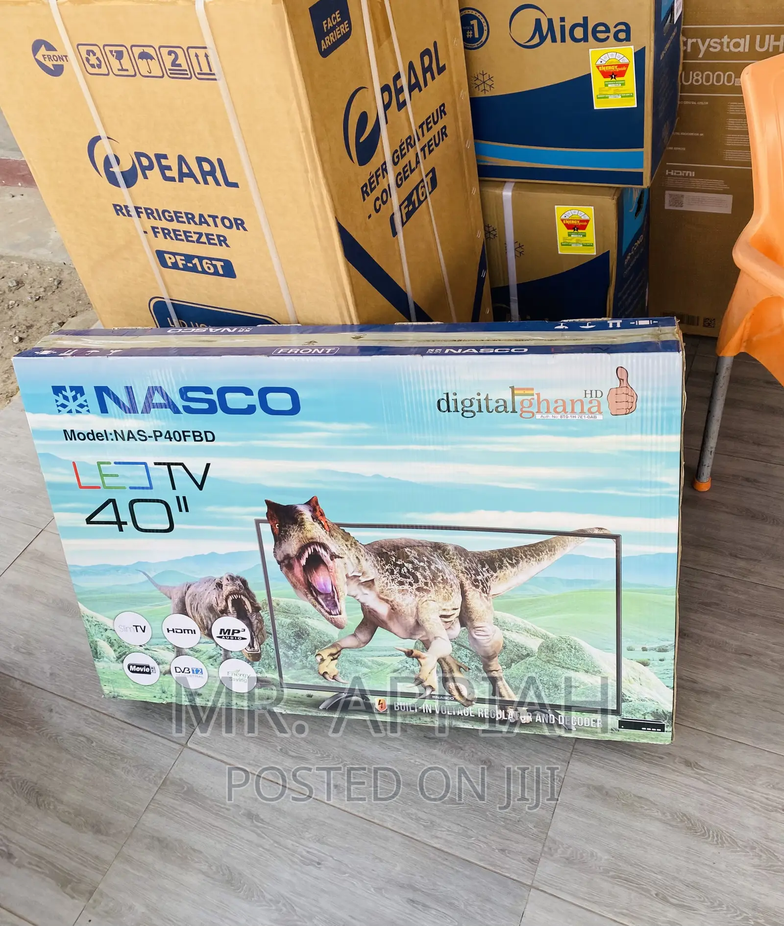 Latest Nasco 40 Inch Digital Satellite Led Tv(Black).