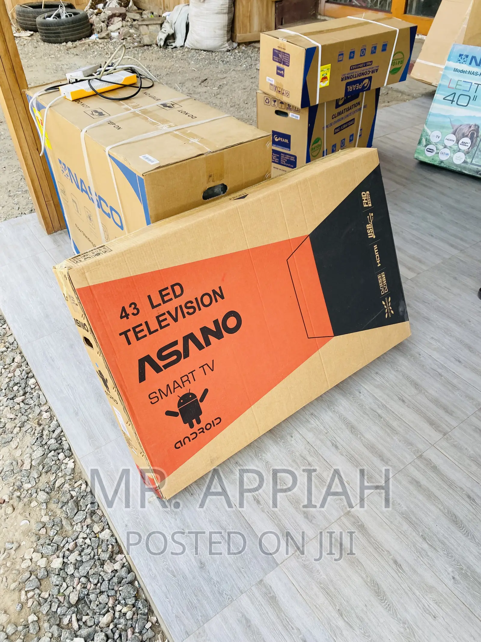 Buy Quality Asano 43 Inch Digital Satellite Smart Tv.