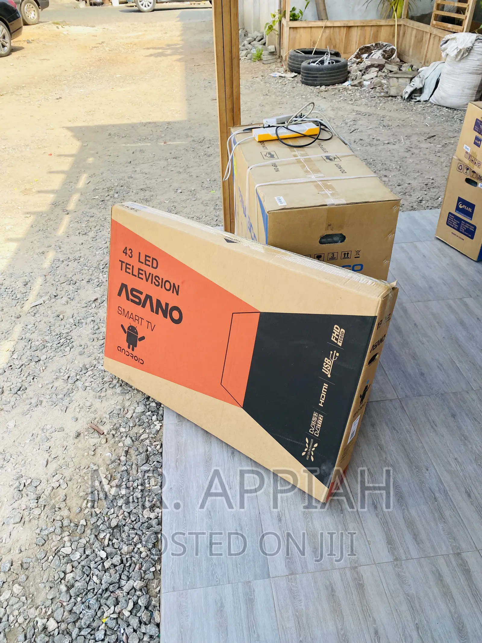 Unique Asano 43 Inch Digital Satellite Smart Led Tv(Black).