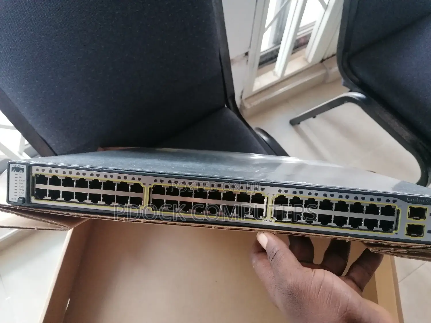 Cisco Catalyst Switch 3750g 48 Port Gigabit Poe Switch