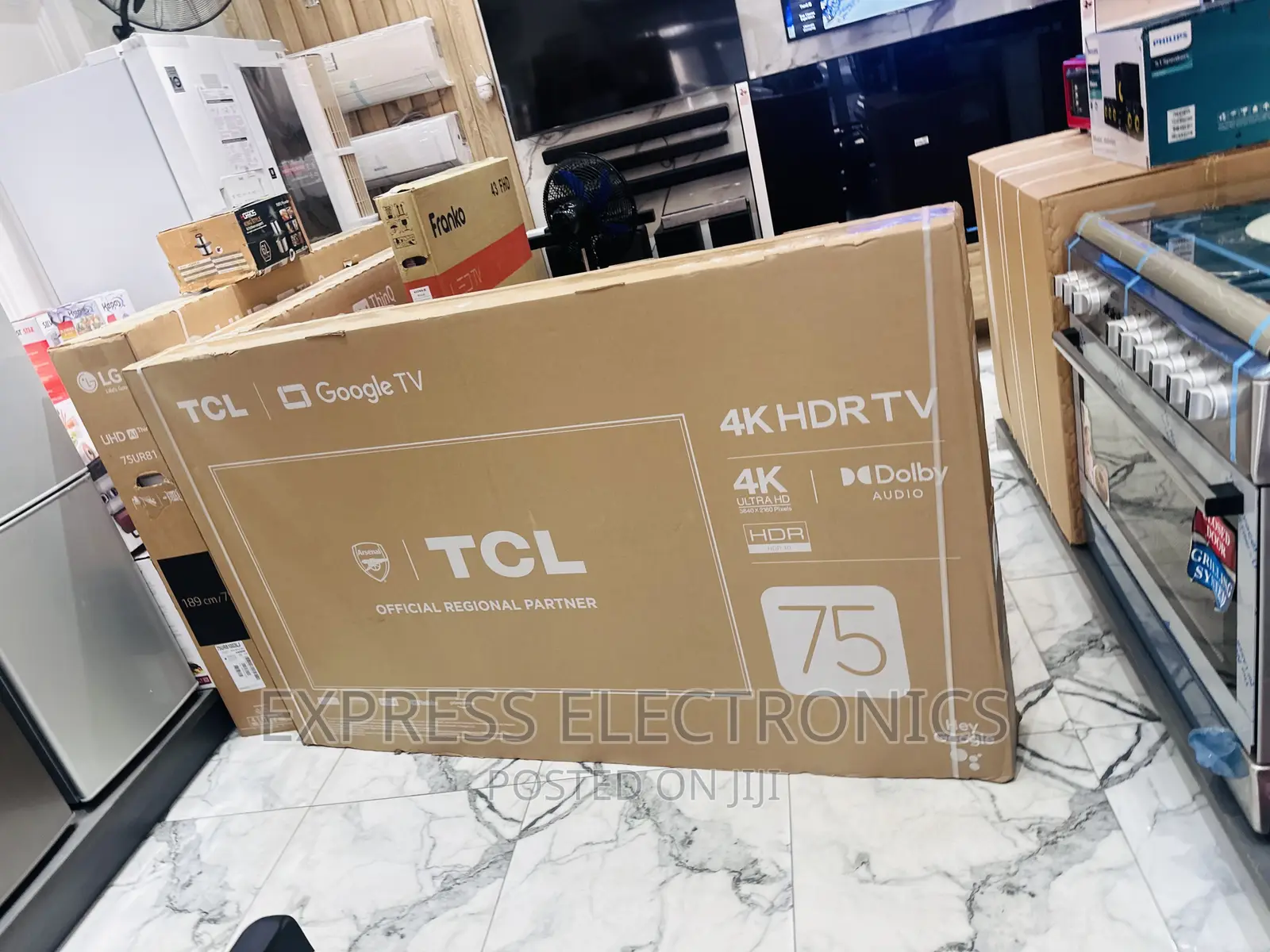UHD Smart TCL 75”P635 Tv  