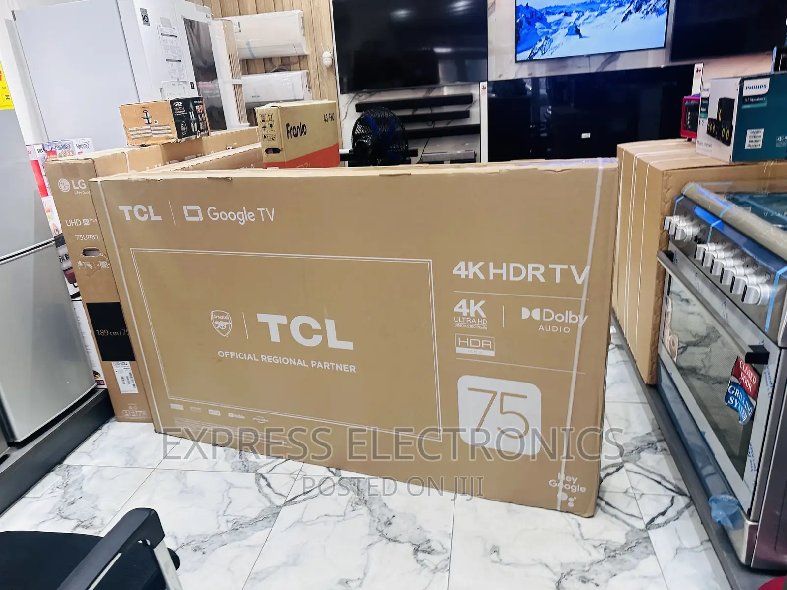 UHD Smart TCL 75”P635 Tv  
