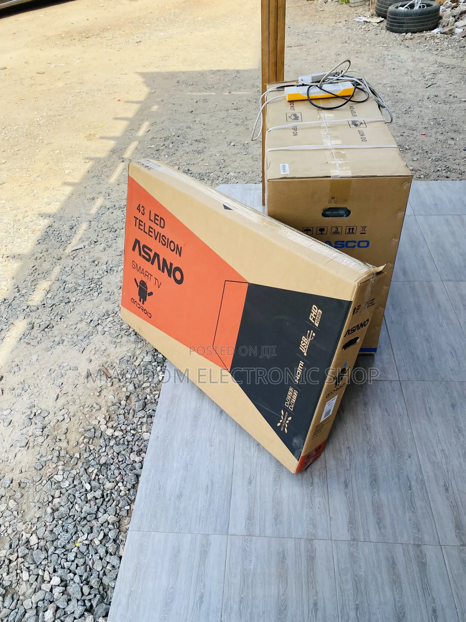 Well Design Asano 43 Inch Digital Satellite Smart Tv