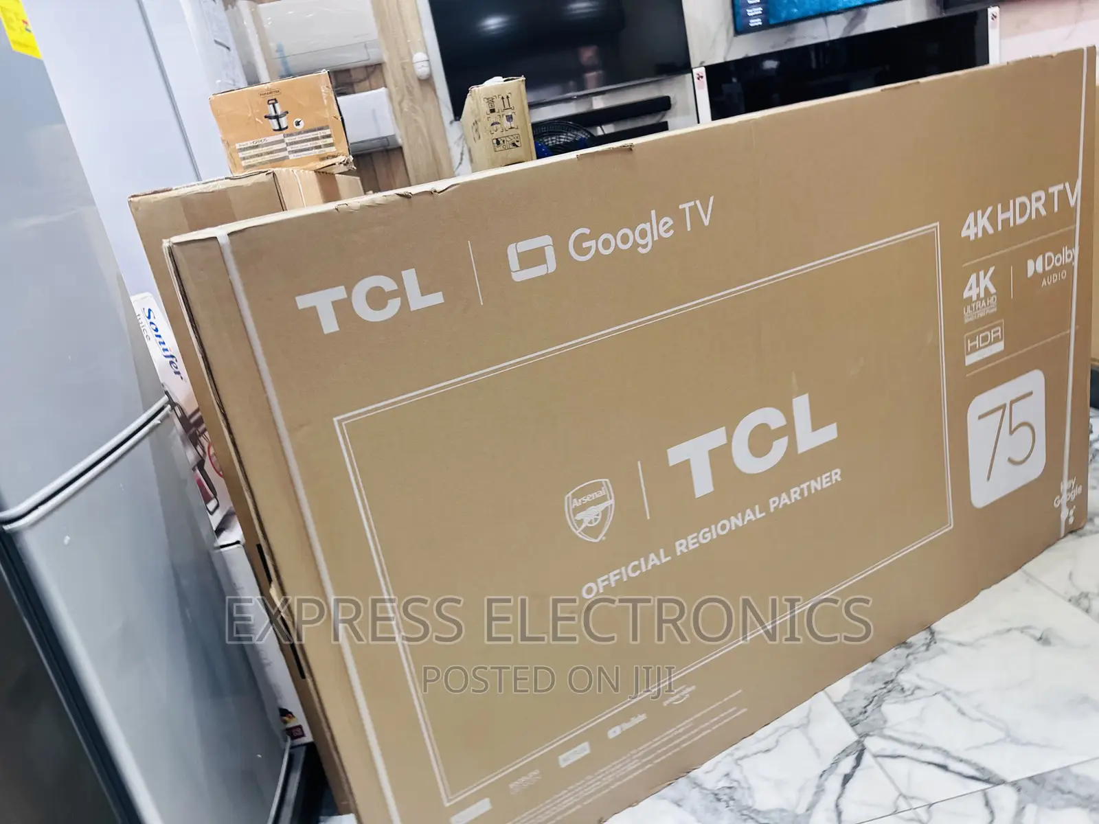Sleek Edgeless Frame UHD Smart TCL 75P635