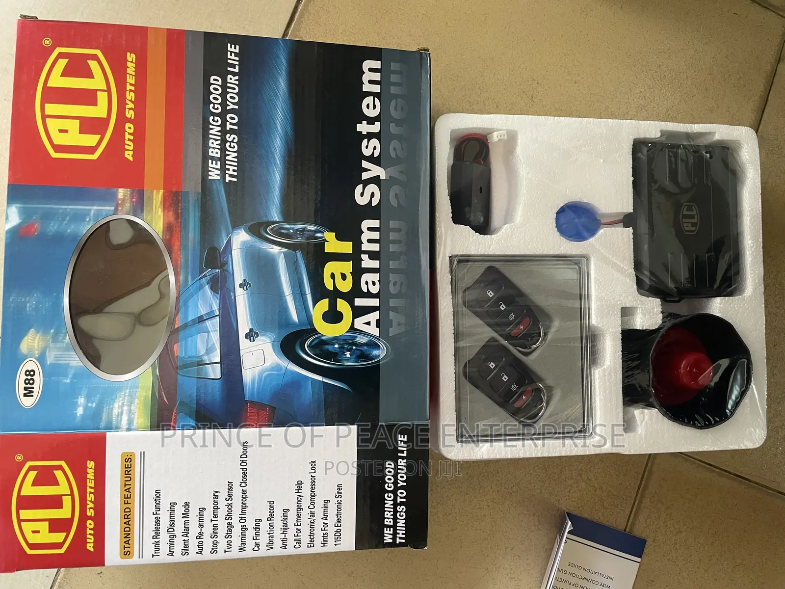 Alarm System With Door Controls
