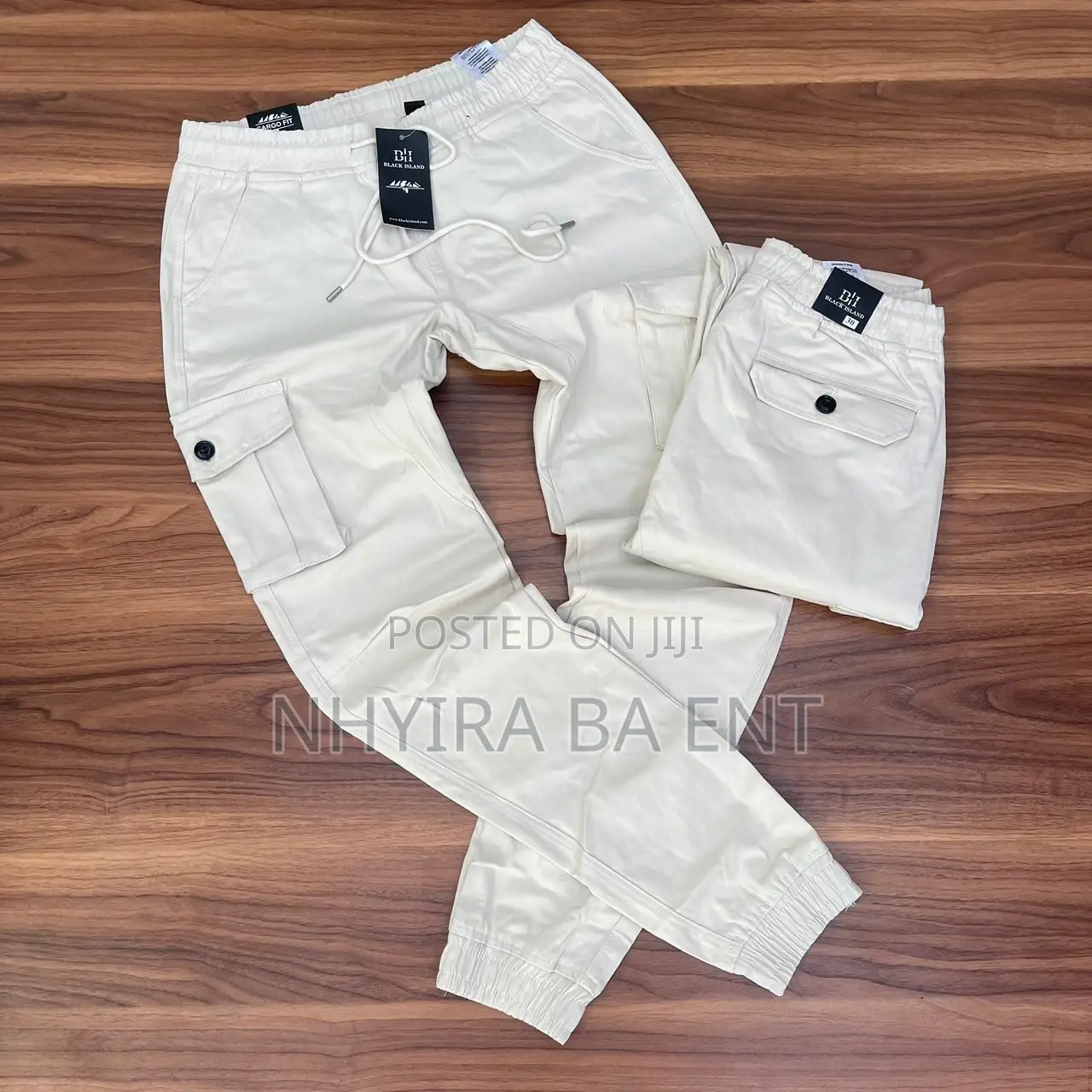 Black Island Khaki Bumper Trouser Available In Stock