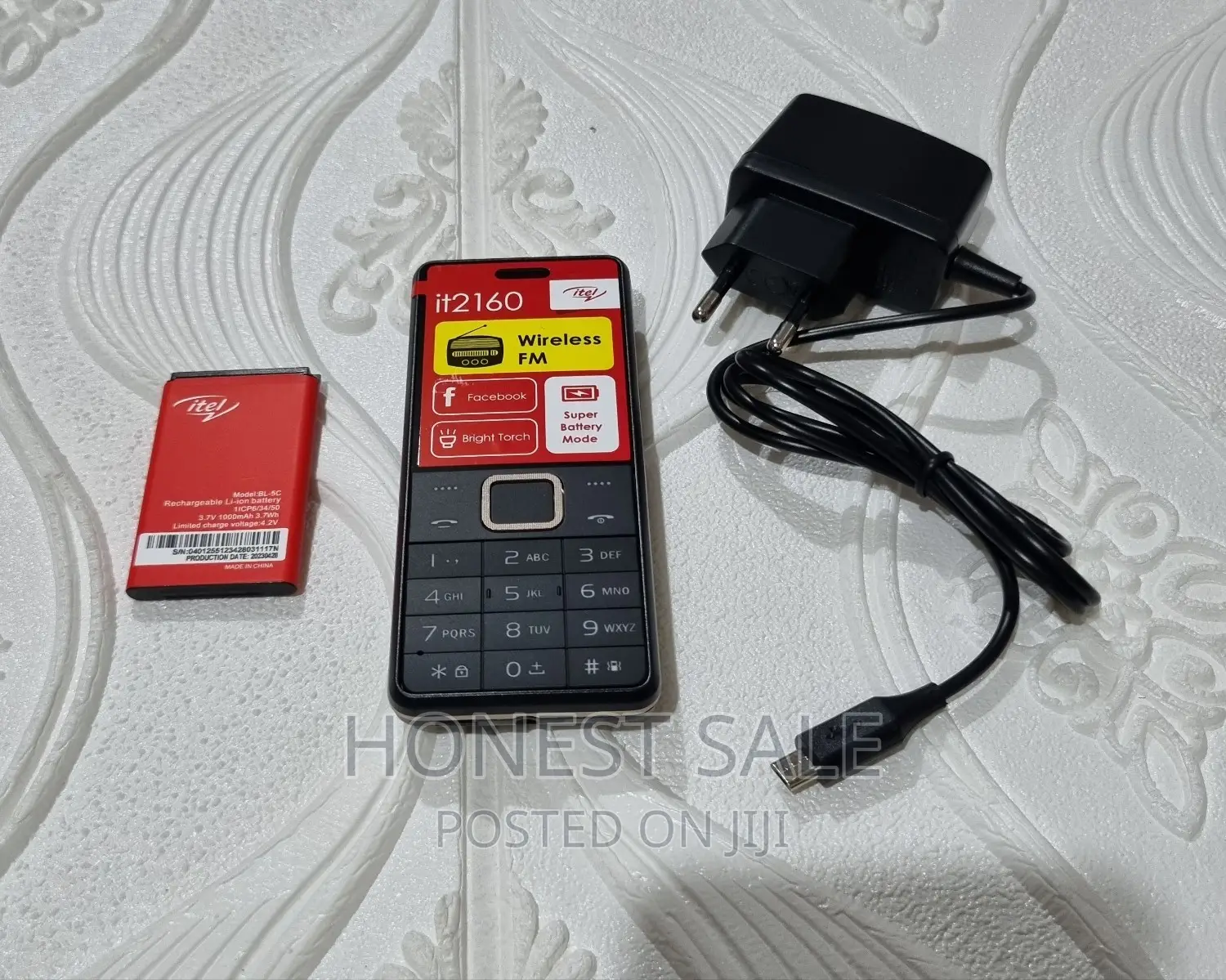 New Itel it2160 Black