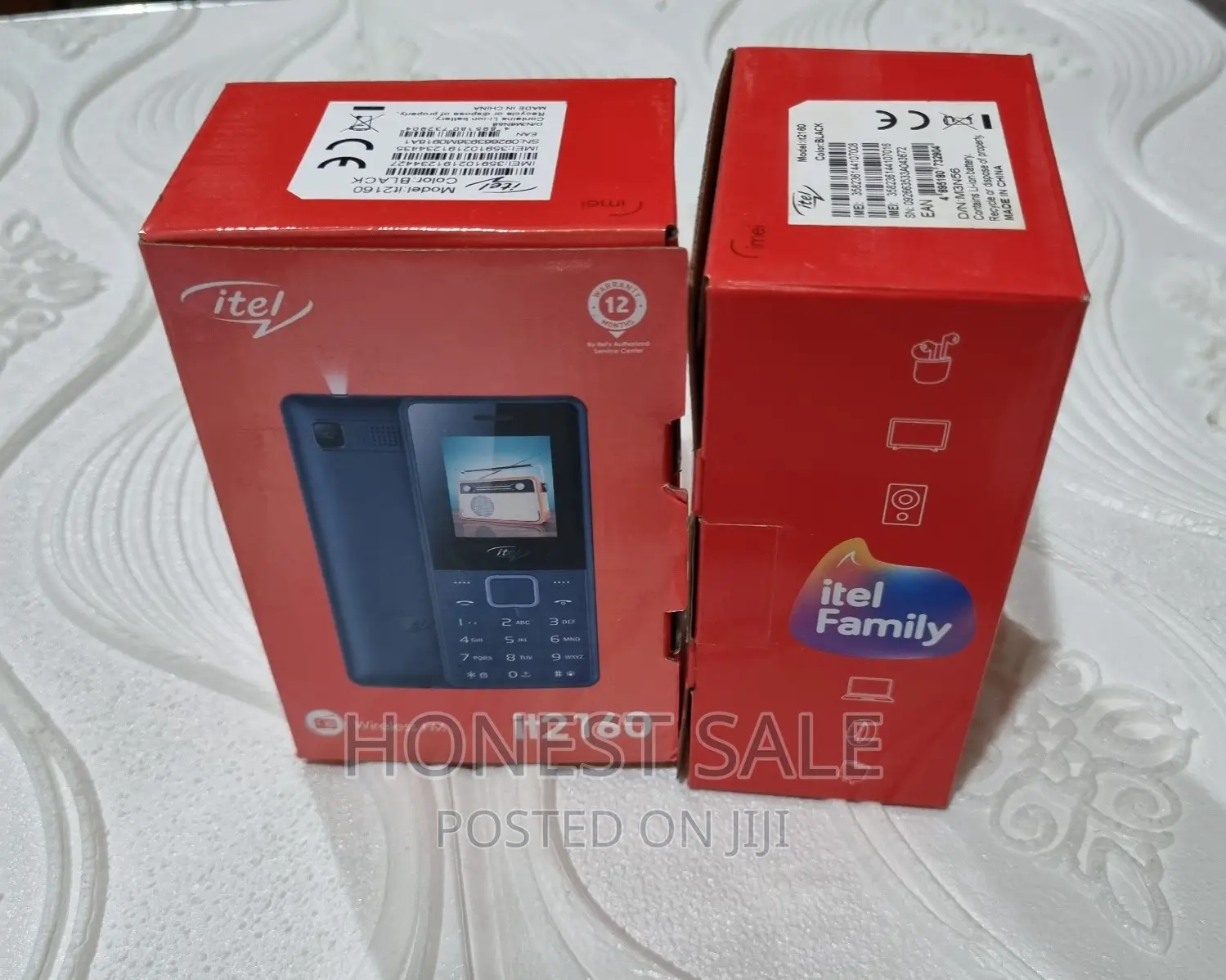 New Itel it2160 Black