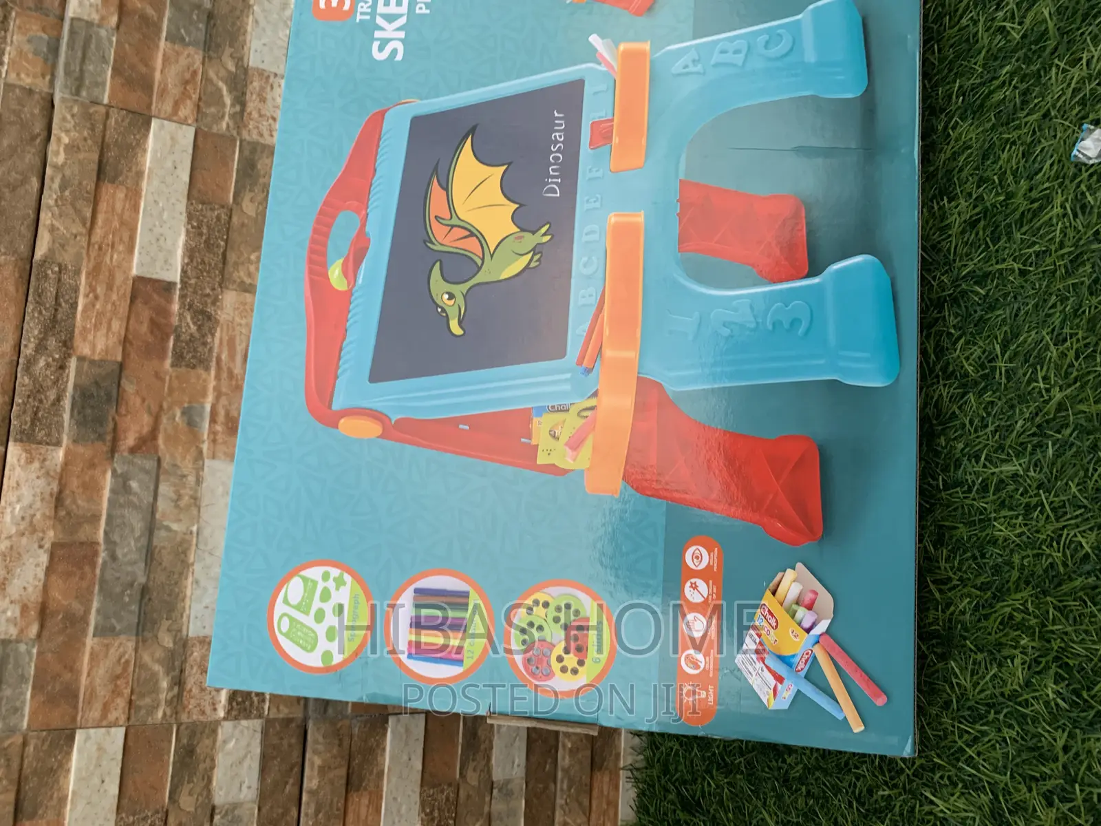Kids 3in1 Travel Storage Sketch Pad Projection Tablet