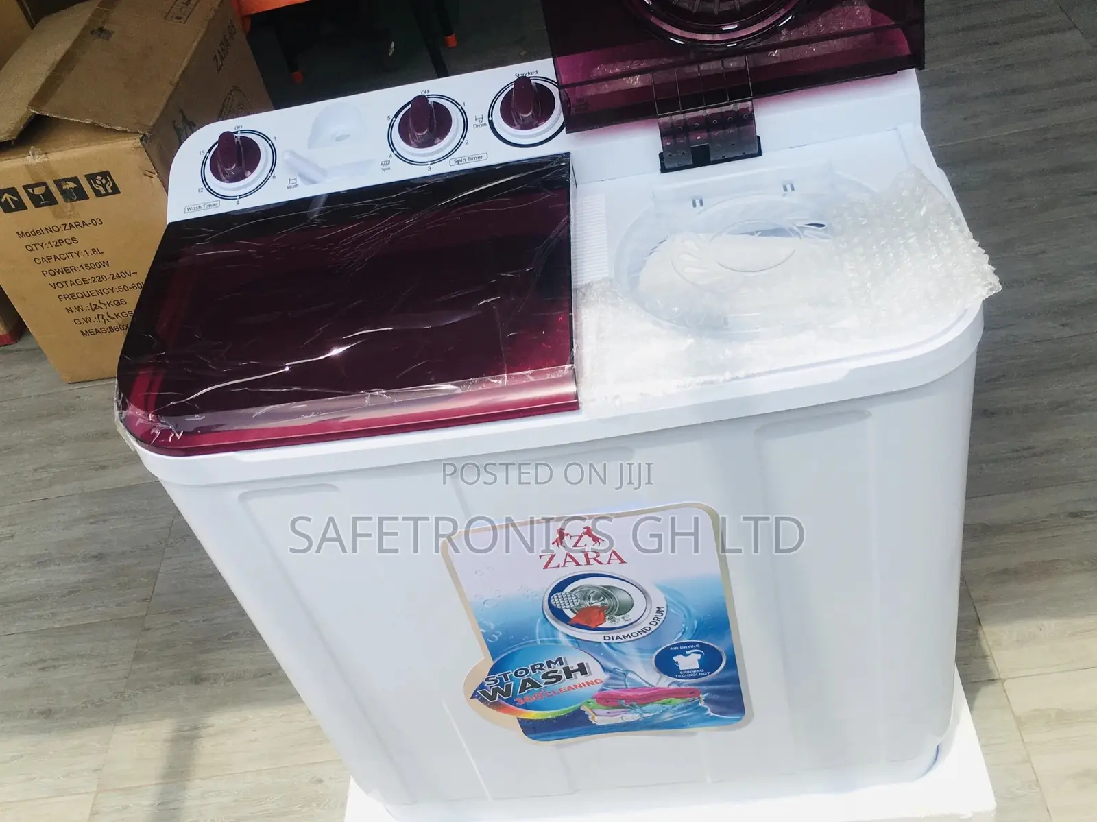 5kg Washingmachine Topload Semiautomatic Zara Electric