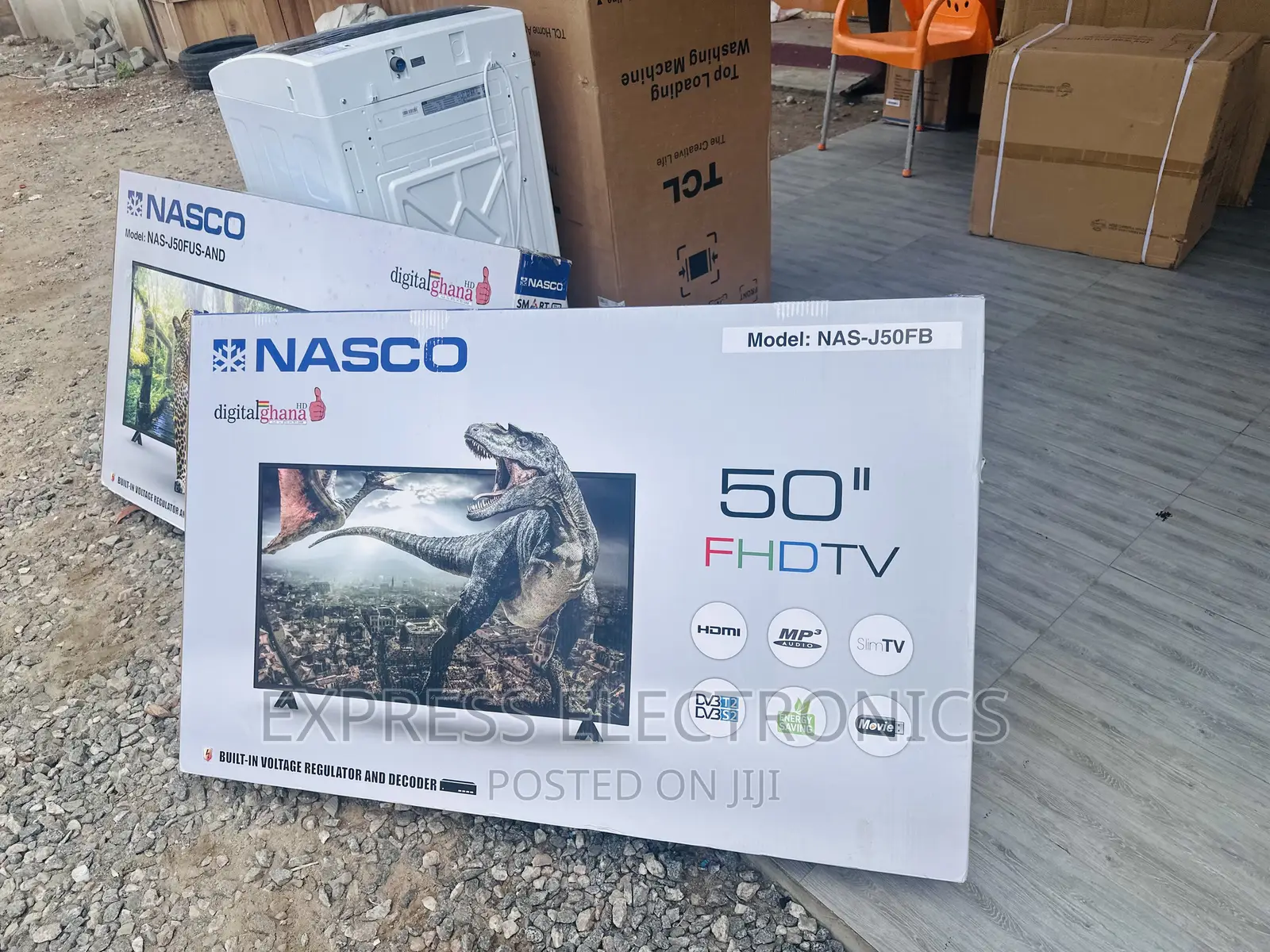 Nasco 50”__ FHD Satellite View Digital Tv 