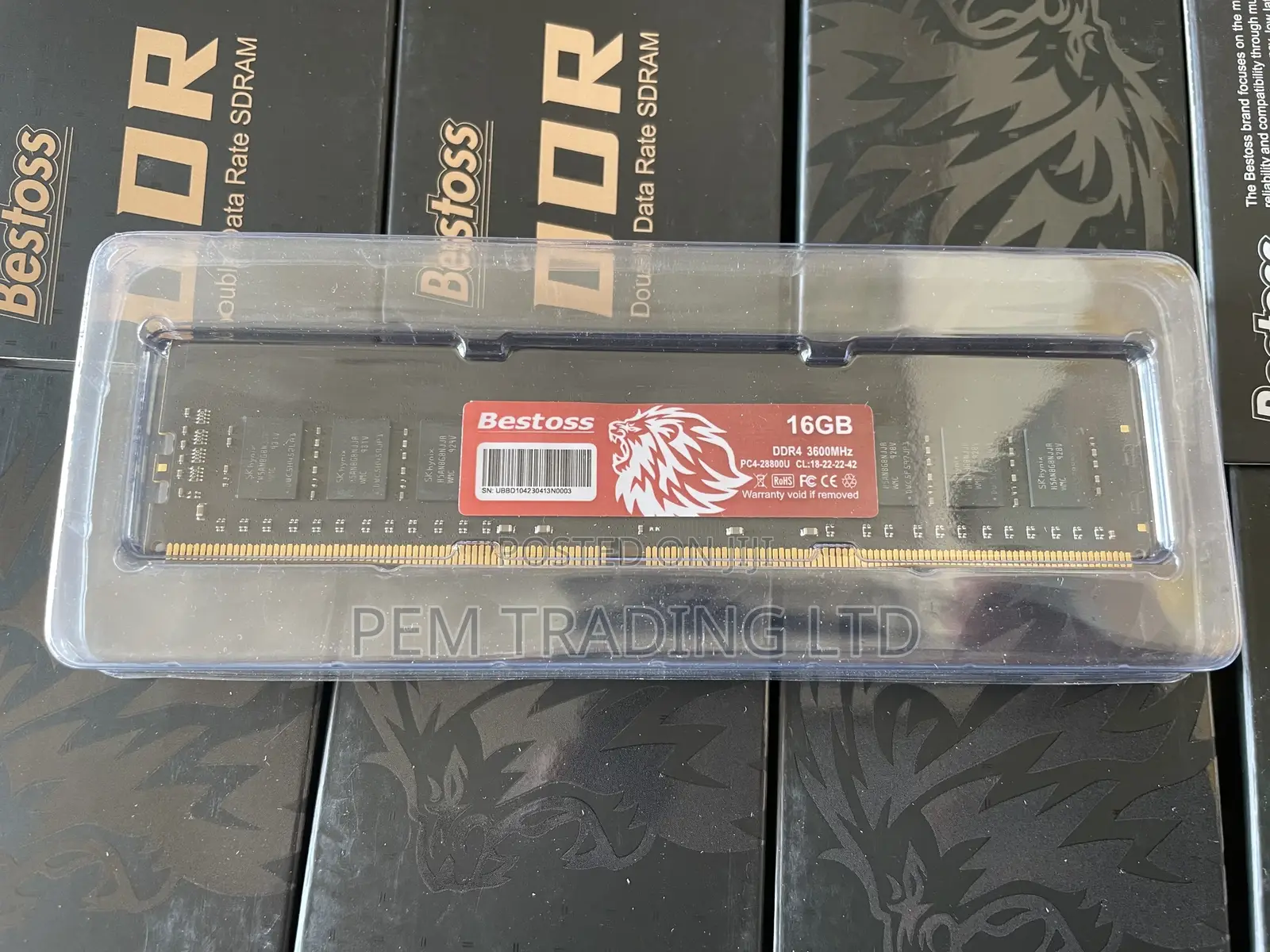 Ddr4 Desktop Ram 16g 3600mhz