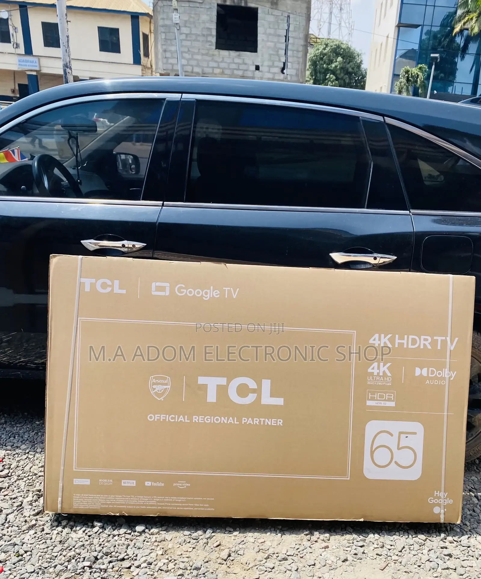 Well Design TCL (65p635)65 Inch HDR Google Smart Tv.