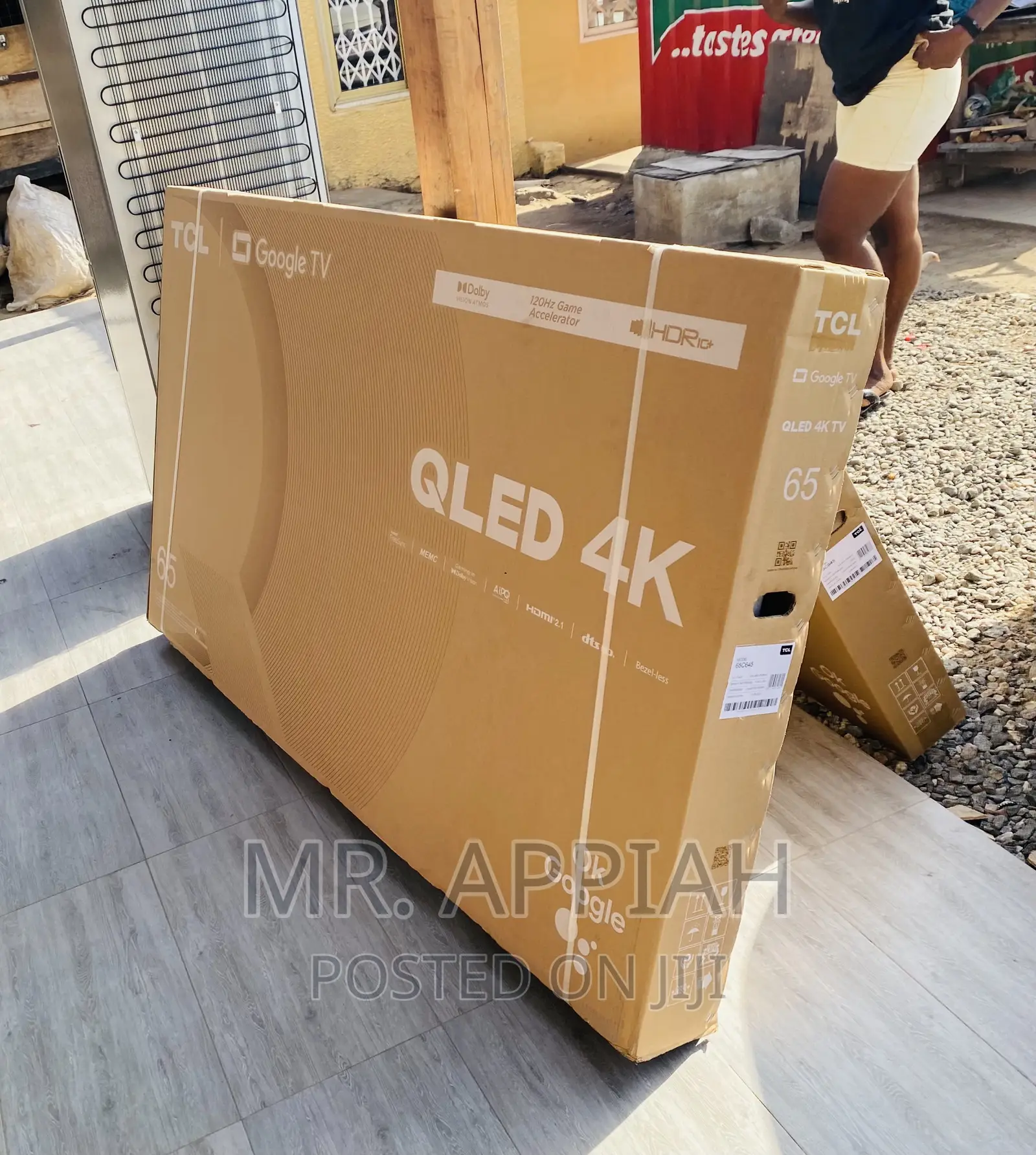 Eco-Friendly TCL 65C645 65 Inch HDR Qled Smart Tv(Black).