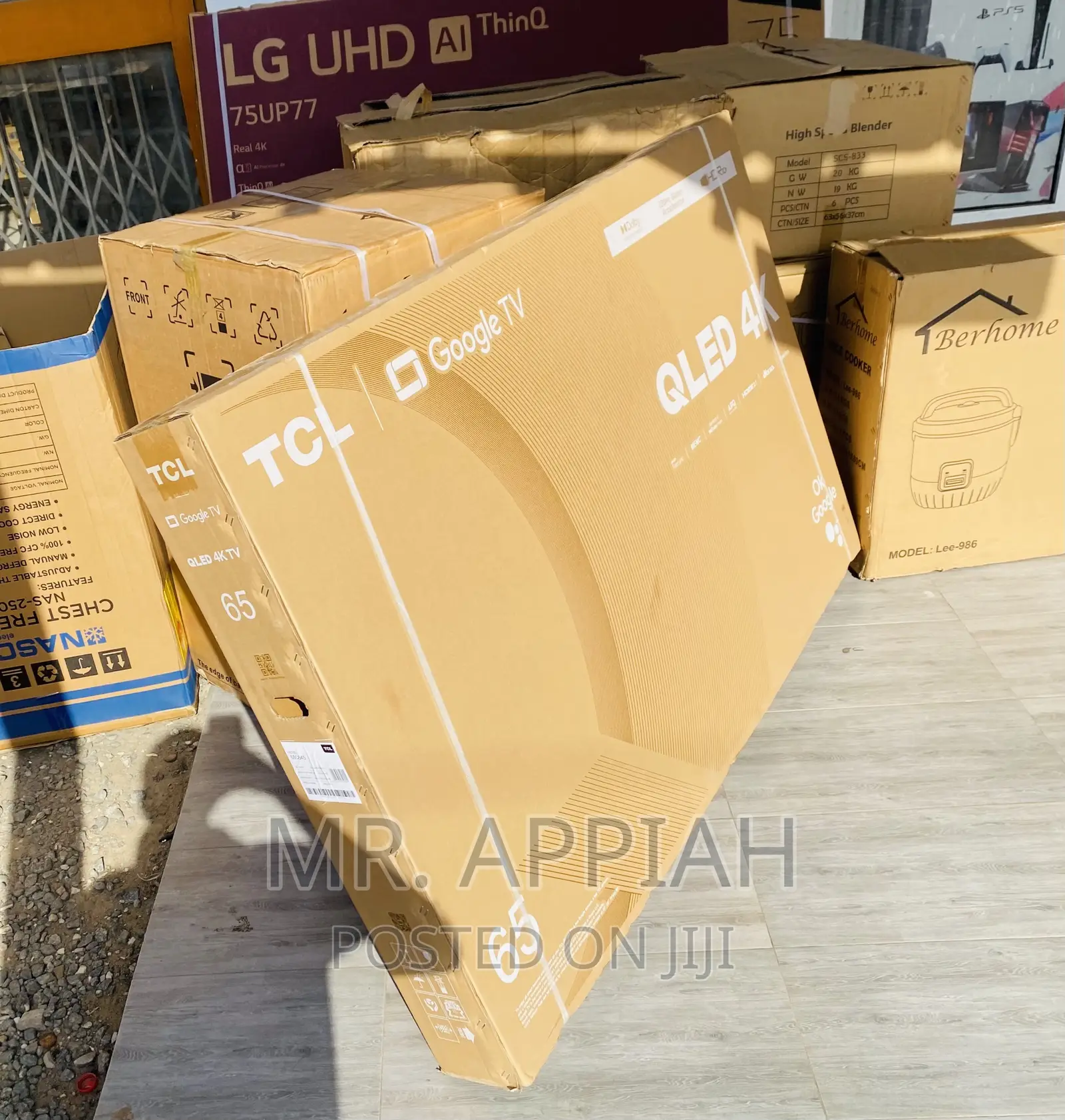 Brand New TCL 65c645 65” Ultra Hd Smart Qled Google Tv