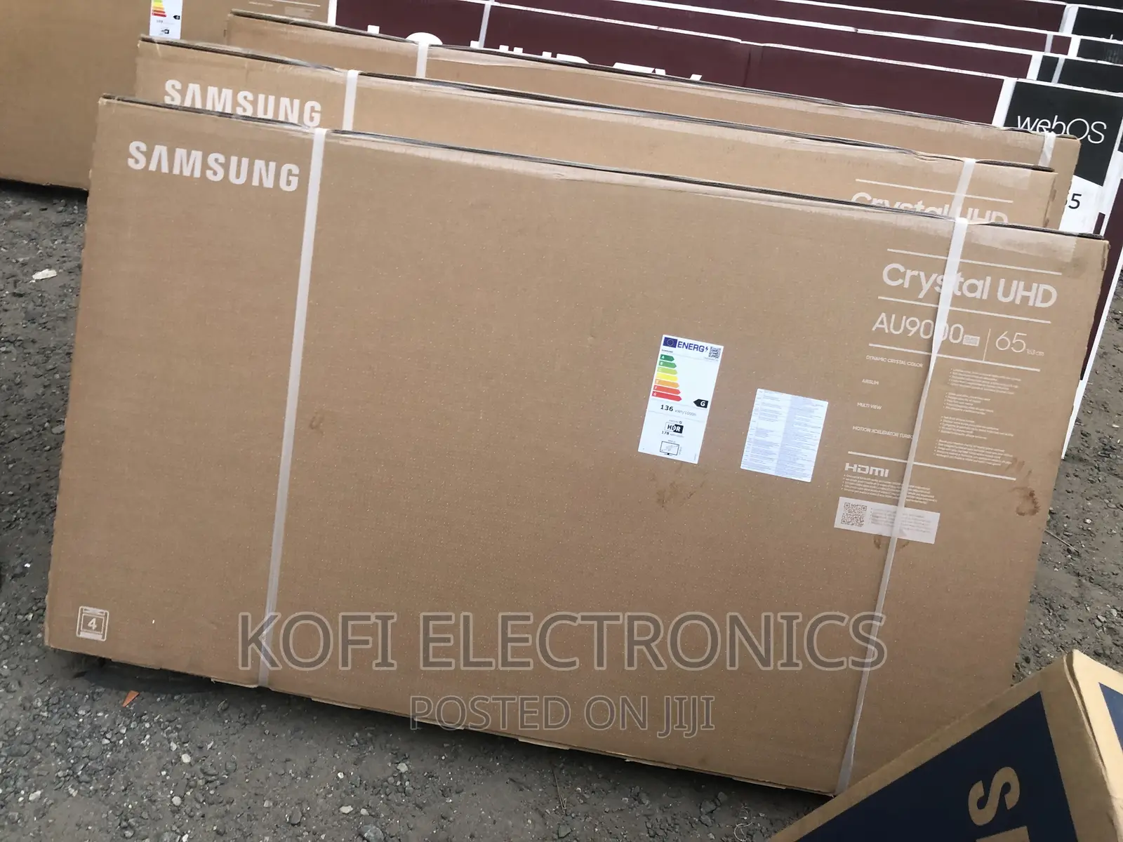 Au9000 Version Samsung 65inch Crystal UHD Flat Smart TV