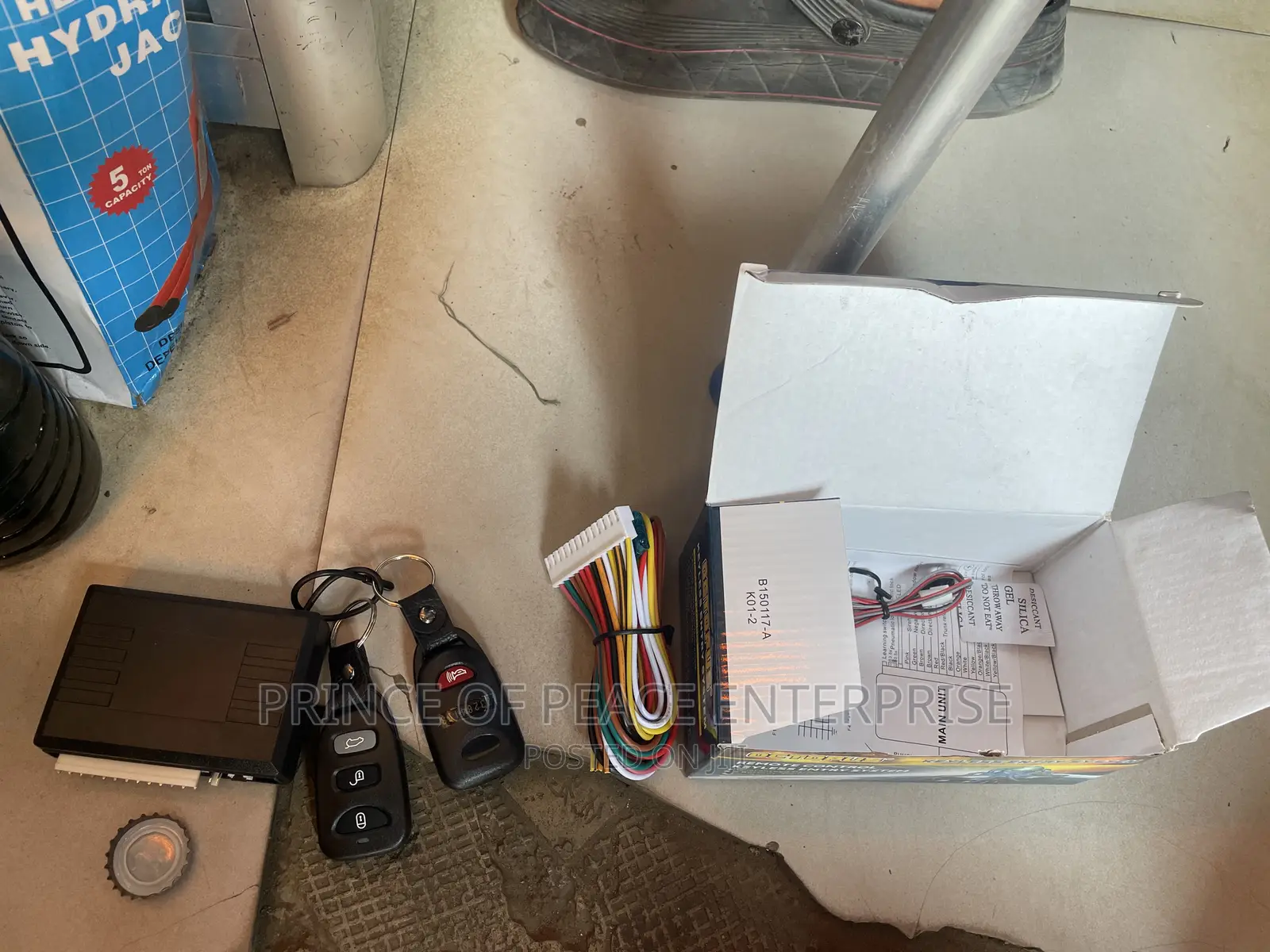 Octopus Keyless Entry System (It Control All the Four Doors)