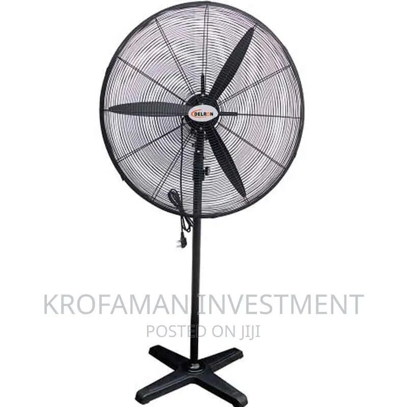Delron 26" Industrial/Commercial Standing Fan