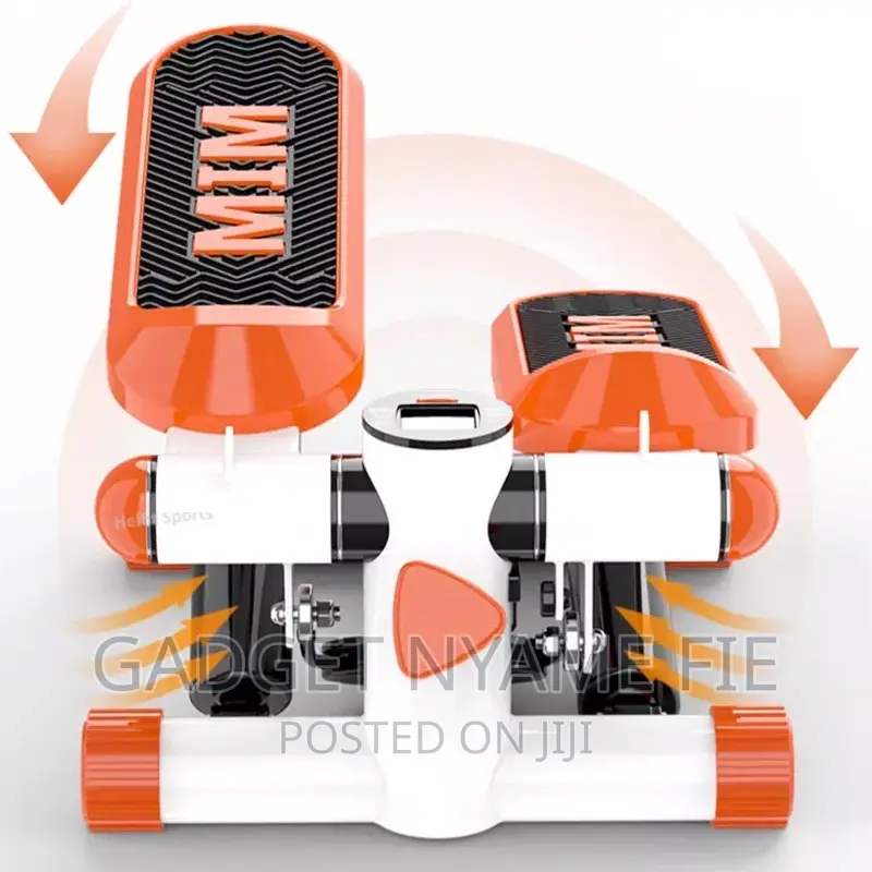 Digital Mini Stepper With Resistant Bands