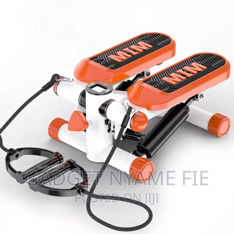 Digital Mini Stepper With Resistant Bands